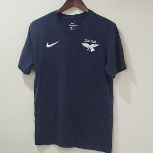 Nike Men's Navy Team USA Tokyo, Japon mmxx Short Sleeve Tee